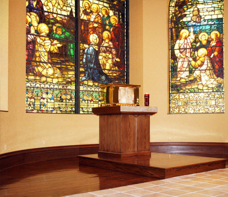 church ascension sanctuary remodel small