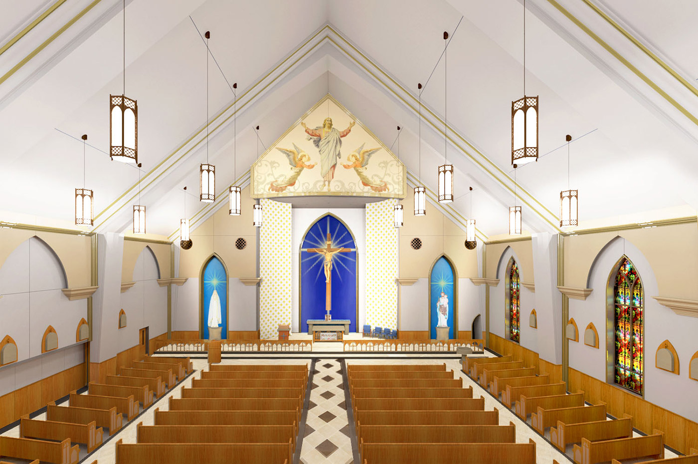 Ceiling, Lighting Designs by 3D & CAD EDEN INTERIORS 3D Designs, Kottayam |  Kolo